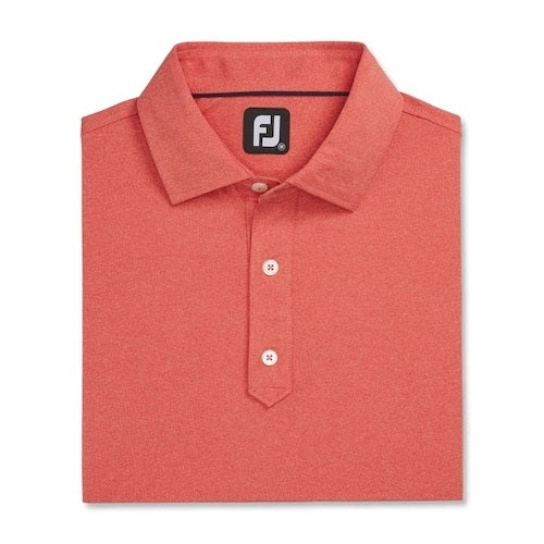 FootJoy Solid Lisle Traditional Polo Set-on Placket