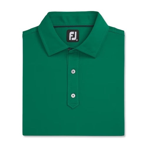 FootJoy Solid Lisle Traditional Polo Set-on Placket