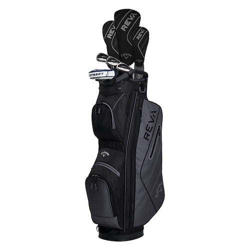 Callaway Reva Women's Package Set - 8pc - Graphite Ladies - Black