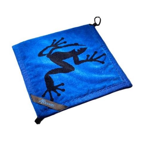 An image of Amphibian Towel - Blue on a white background
