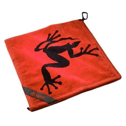 An image of Amphibian Towel - Red on a white background