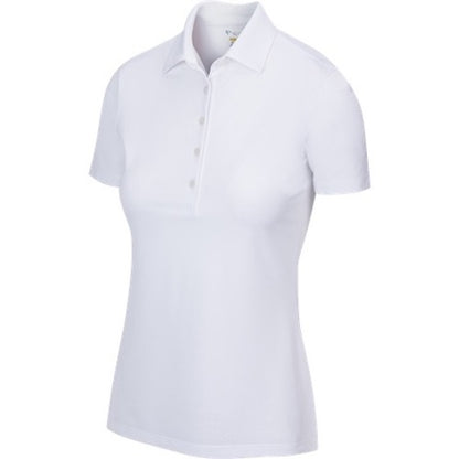 An image of Greg Norman Women's ML75 Freedom Polo - White - S on a white background