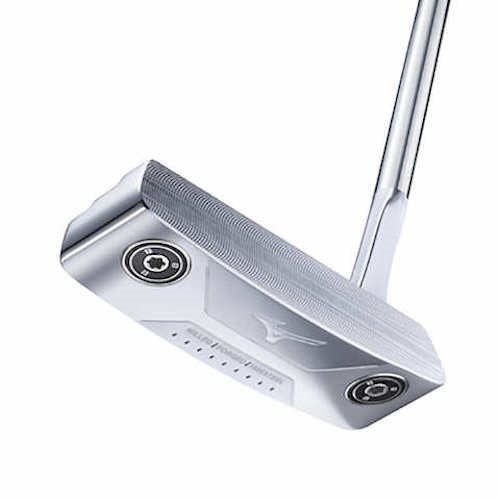 An image of Mizuno M Craft Type I Putter - White - 35 on a white background