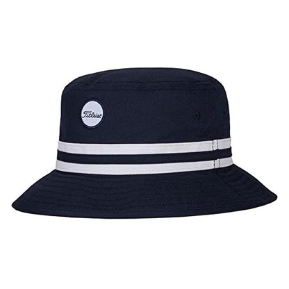 An image of Titleist Montauk Bucket Th22Fmtb-41Sm Navy / White S/M on a white background