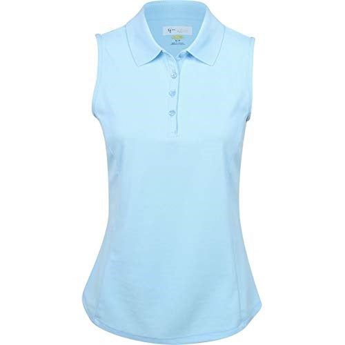 Greg Norman Women's Proteck Micro Pique Sleveeless Polo