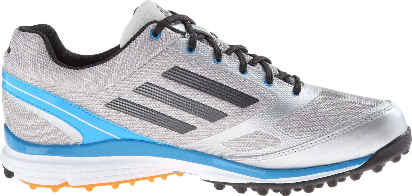 Adidas Adizero Sport II Golf Shoe - Silver/Blue/Orange - Size 9.5