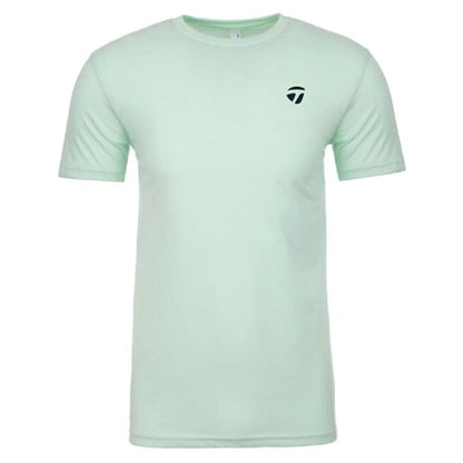 An image of TaylorMade Golf Circle Script T-Shirt - Mint - 2XL on a white background