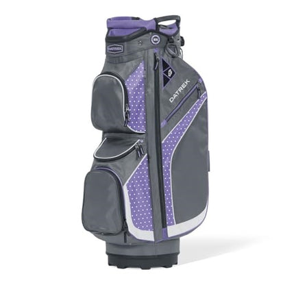 A hero image of a Datrek golf cart bag on a white background