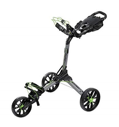 A hero image of a Bag Boy golf push cart on a white background