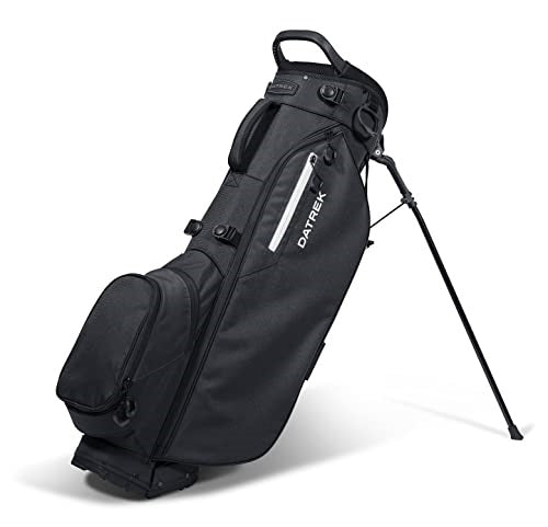 A hero image of a Datrek golf stand bag on a white background