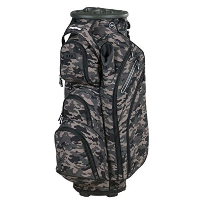 A hero image of a Bag Boy golf cart bag on a white background
