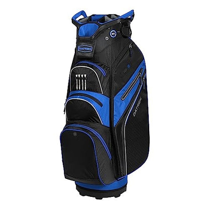 a hero image of a Datrek golf cart bag on a white background