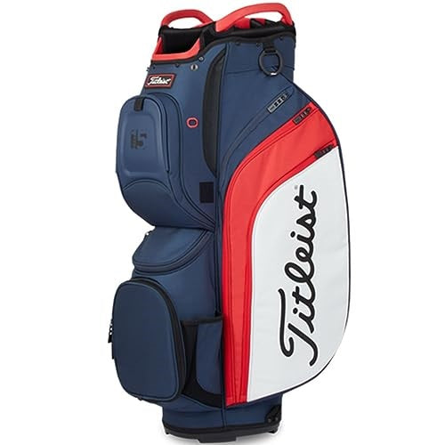 An image of Titleist Cart 15 - Tb22Ct8-416 - Navy/White/Red on a white background