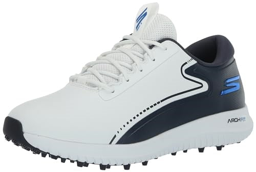 Skechers Go Golf Max 3 Golf Shoes - White / Navy