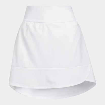 An image of Adidas Women's Frill Skort - White - M on a white background