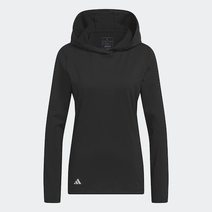 An image of Adidas Women's Performance Hoodie - Black - XL on a white background