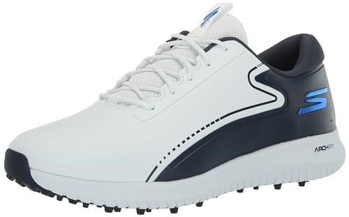 Skechers Go Golf Max 3 Golf Shoes - White / Navy