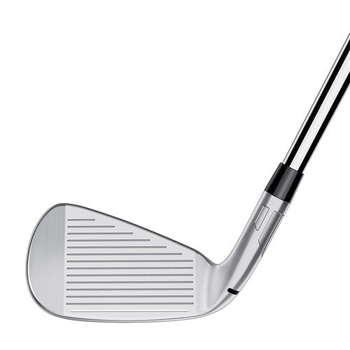 Product image of a TaylorMade golf iron on a white background