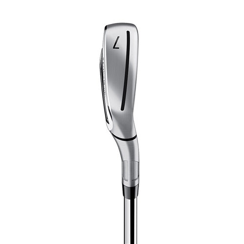 Product image of a TaylorMade 7 golf iron on a white background
