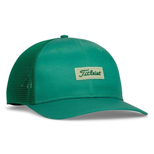 An image of Titleist Santa Cruz Hat - Fairway Green / Lime on a white background