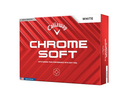 Callaway Chrome Soft 24 Golf Balls - Dozen