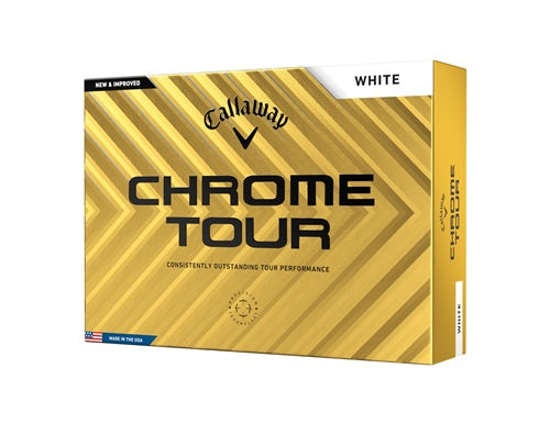 Product image of a Callaway Chrome Tour golf ball box