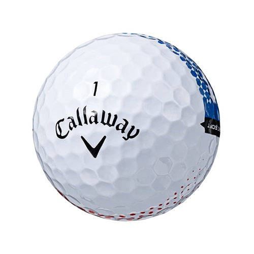 An image of a Callaway Golf Ball on a white background