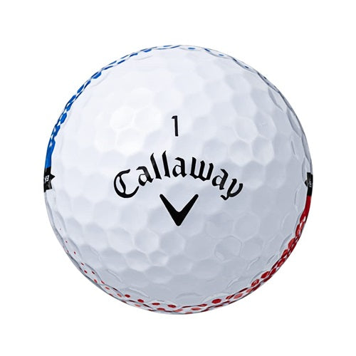 An image of a Callaway Golf Ball on a white background