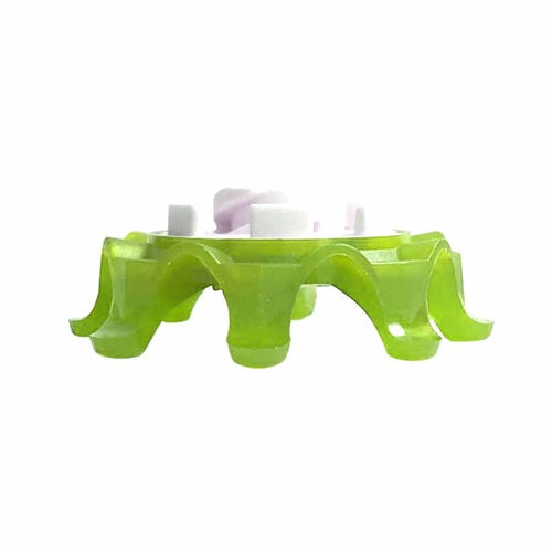 An image of NEW Softspikes Pulsar Golf Cleats Green on a white background