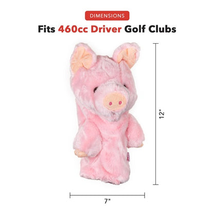 Daphne's Headcover - Pig - Driver