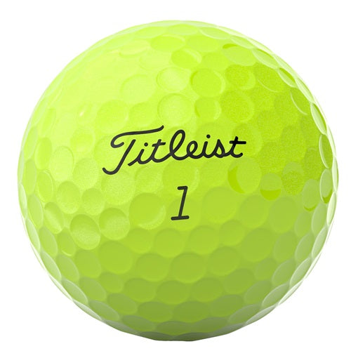 Titleist AVX Golf Balls - Yellow - Dozen