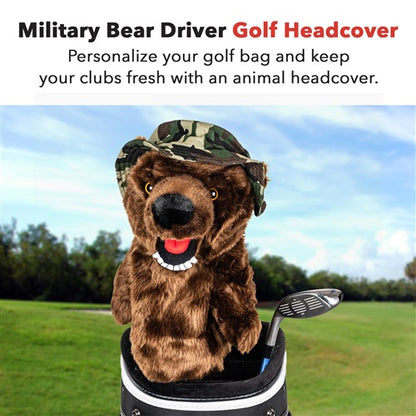 Daphne's Headcover - Military Bear