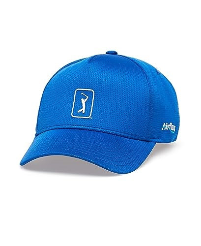 An image of Pga Tour Hat - Mesh Cap - Surf The Web on a white background