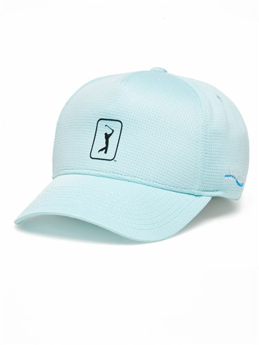 An image of Pga Tour Hat - Mesh Cap - Polyna on a white background