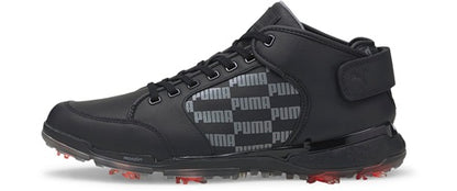 An image of Puma Pro Adapt Delta Mid - Puma Black / Quiet Shade - 12 on a white background