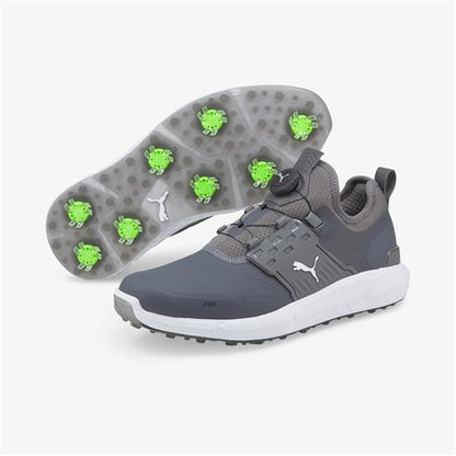 An image of Puma Ignite Articulate DISC - Quiet Shade/Puma Silver/Quiet Shade - 9 on a white background