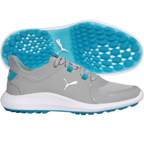 An image of Puma Women's Ignite FASTEN8 - High Rise/Scuba Blue - 8.5 on a white background