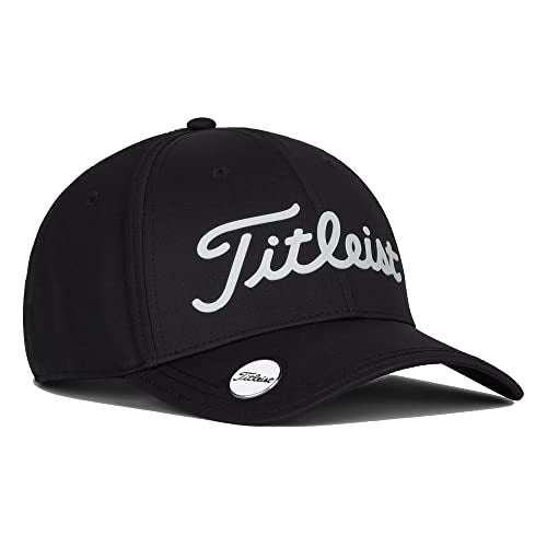An image of Titleist Perf Ball Marker - Th22Appbm-01 - Black / White on a white background