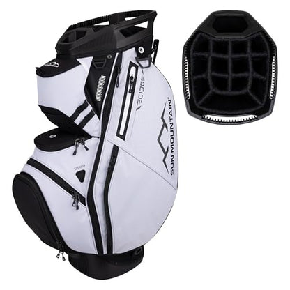 Sun Mountain C130 Cart Bag - Black / White