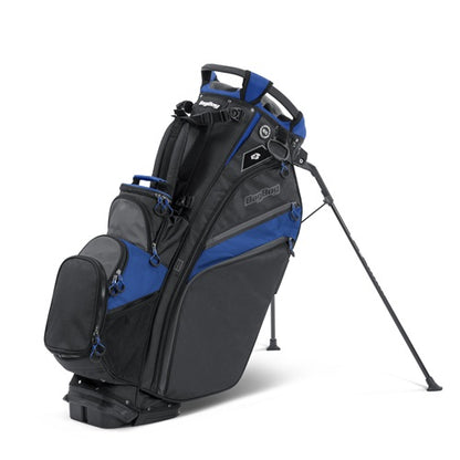 A hero image of a Bag Boy golf stand bag on a white background
