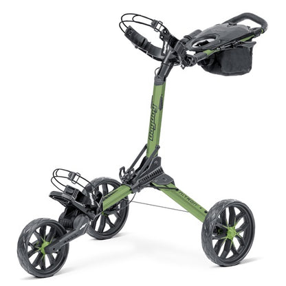 A hero image of a Bag Boy golf push cart on a white background