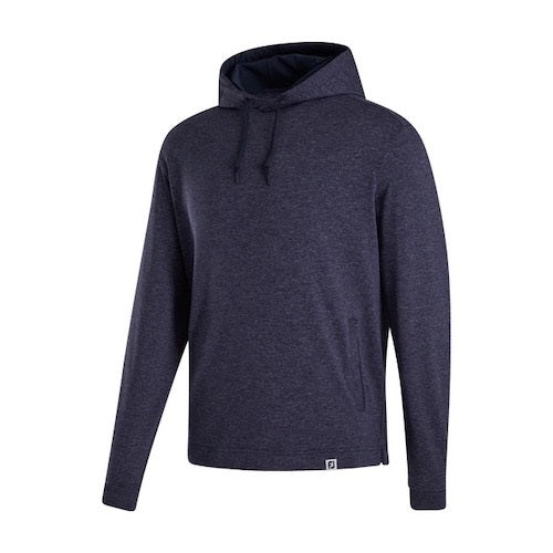 An image of a FootJoy 2023 Lightweight Hoodie - Heather Navy - L on a white background