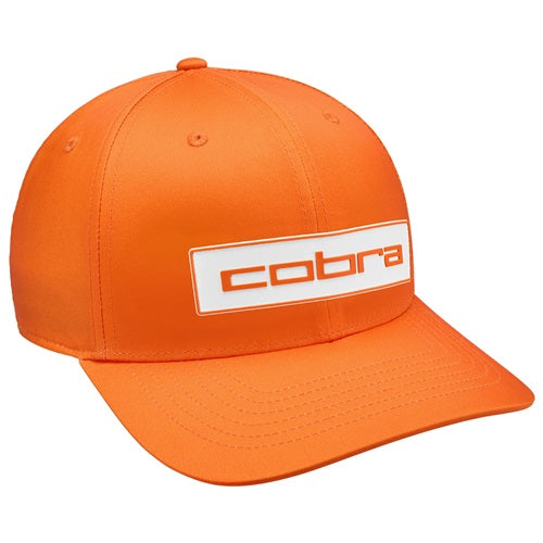 Cobra Tour Tech Cap - Orange/White