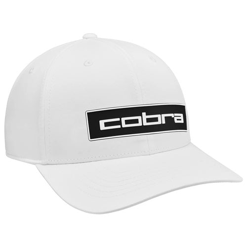 Cobra Tour Tech Cap - White/Black