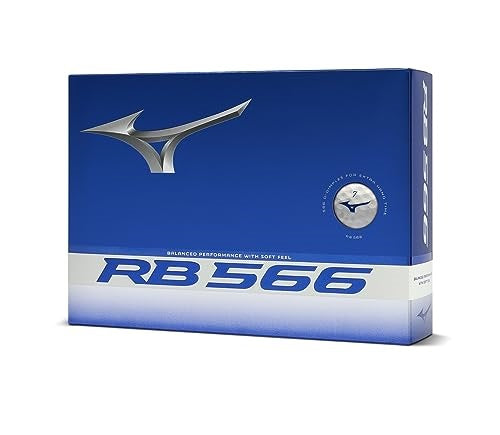Mizuno RB 566 Golf Balls - White - Dozen