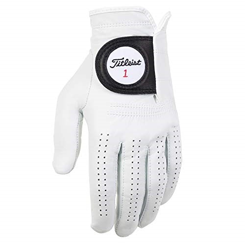 An image of Titleist 2021 Players Golf Glove - Men's Regular Right - Medium on a white background