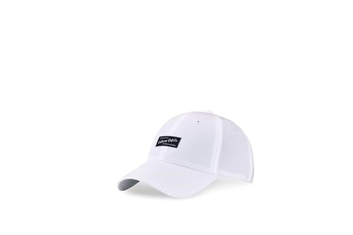 An image of Callaway Relaxed Retro Hat - White / Black on a white background