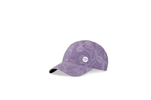 A Callaway High Tail Purple hat on a white background