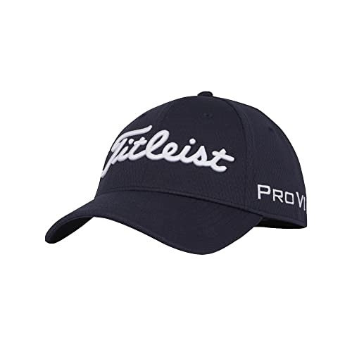 An image of Titleist Tour Elite Hat - Navy / White - M / L on a white background
