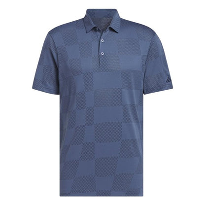 An image of Adidas Textured Polo - PRLOIN - L on a white background